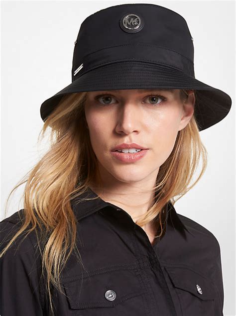 michael kors bucket hat women|Michael Kors straw hat.